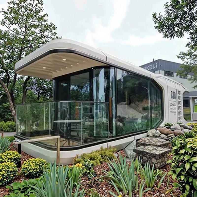 Modern Designed Quick-Deploy Capsule House Modules for Emergency Housing for Warehouse Villa Hotel Apartment