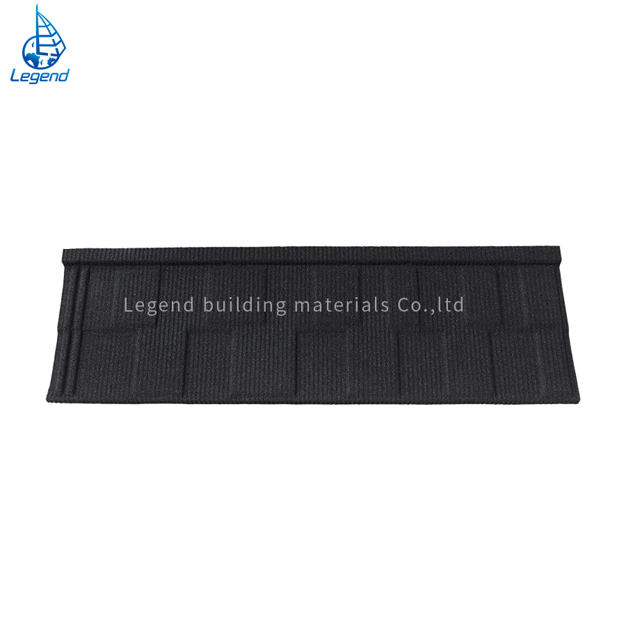 China Wholesale Flat Red/Blue/Black Steel Roofing Sheet Roof Tile for Spanish/Shingle Type