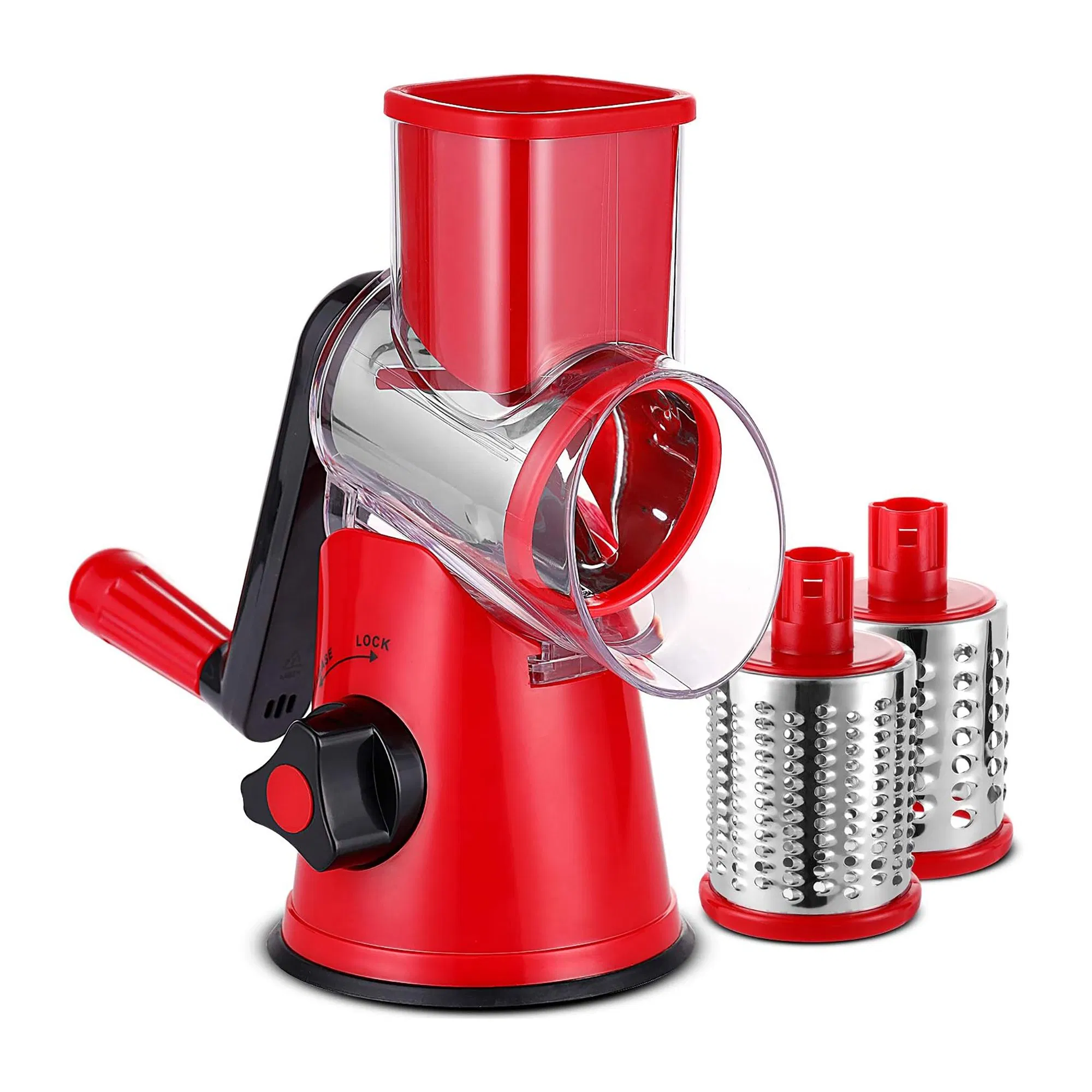 Вращающаяся тёрка для сыра и овощей 3 в 1