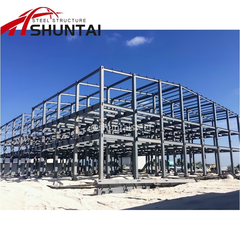 Economical Steel Frame Structure Metal Workshop Industrial Prefabricated Steel Warehouse