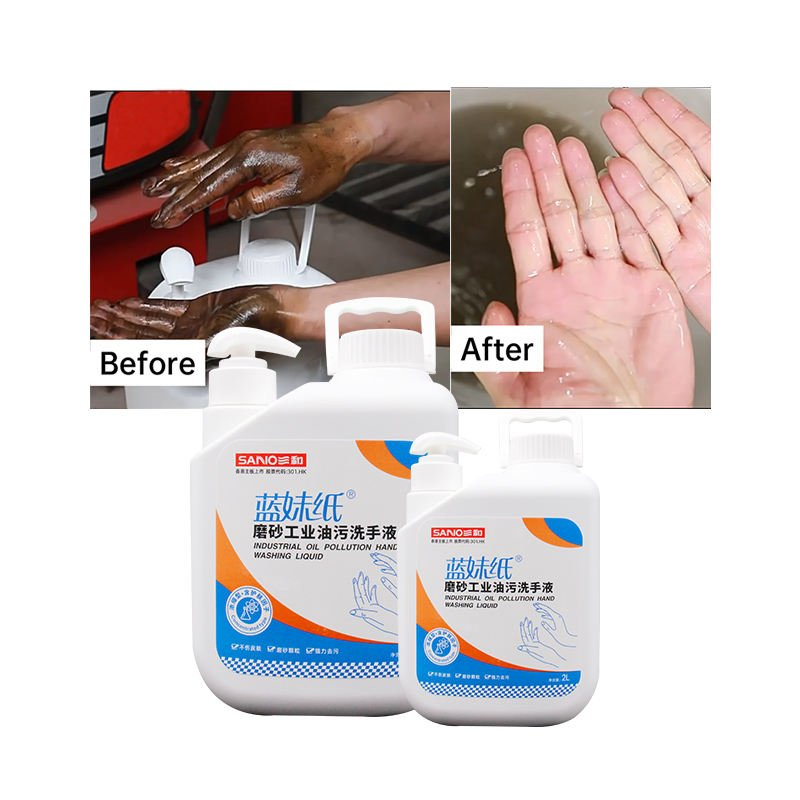 Premium Industrial Hand Wash Liquid with Abrasive Cleaning Power