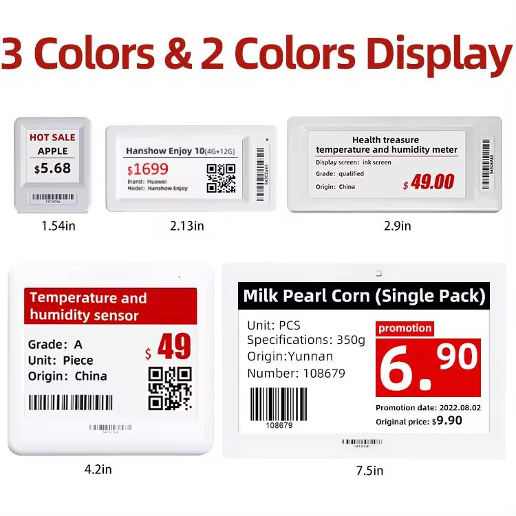 Wireless WiFi Electronic Ink Screen 3.52-Inch Smart Electronic Price Tag ESL Tag