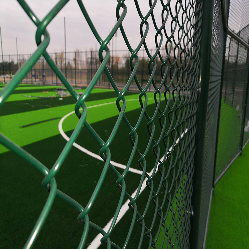 Green Color PVC Coated Chain Link Mesh (R-GHW) Galvanized Wire Mesh