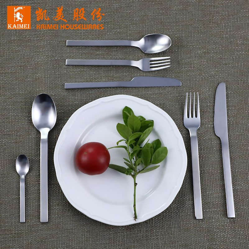 Hotel 4PCS Gold Plated Stainless Steel Gold Cutlery Sets for Wedding Restaurant Festival