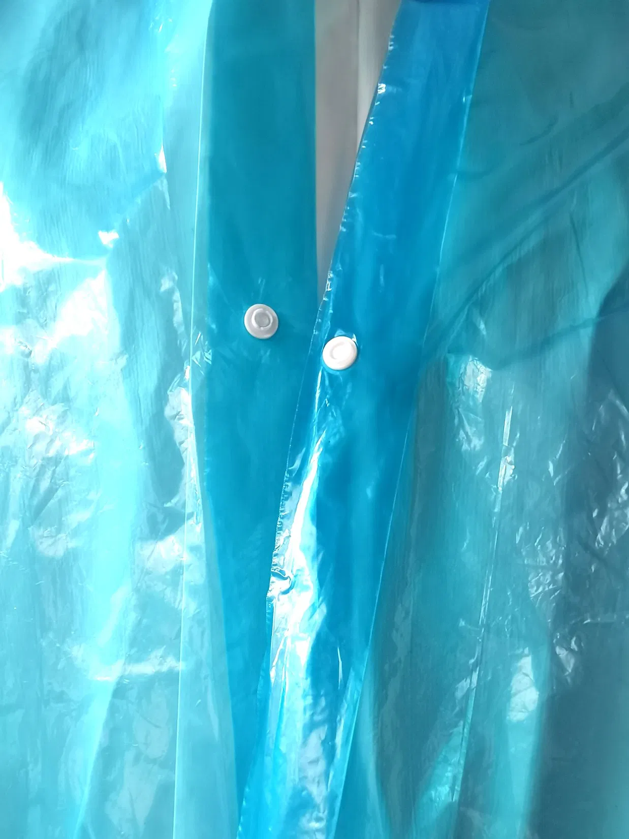 Disposable Waterproof Rainwear Emergency PE Raincoat