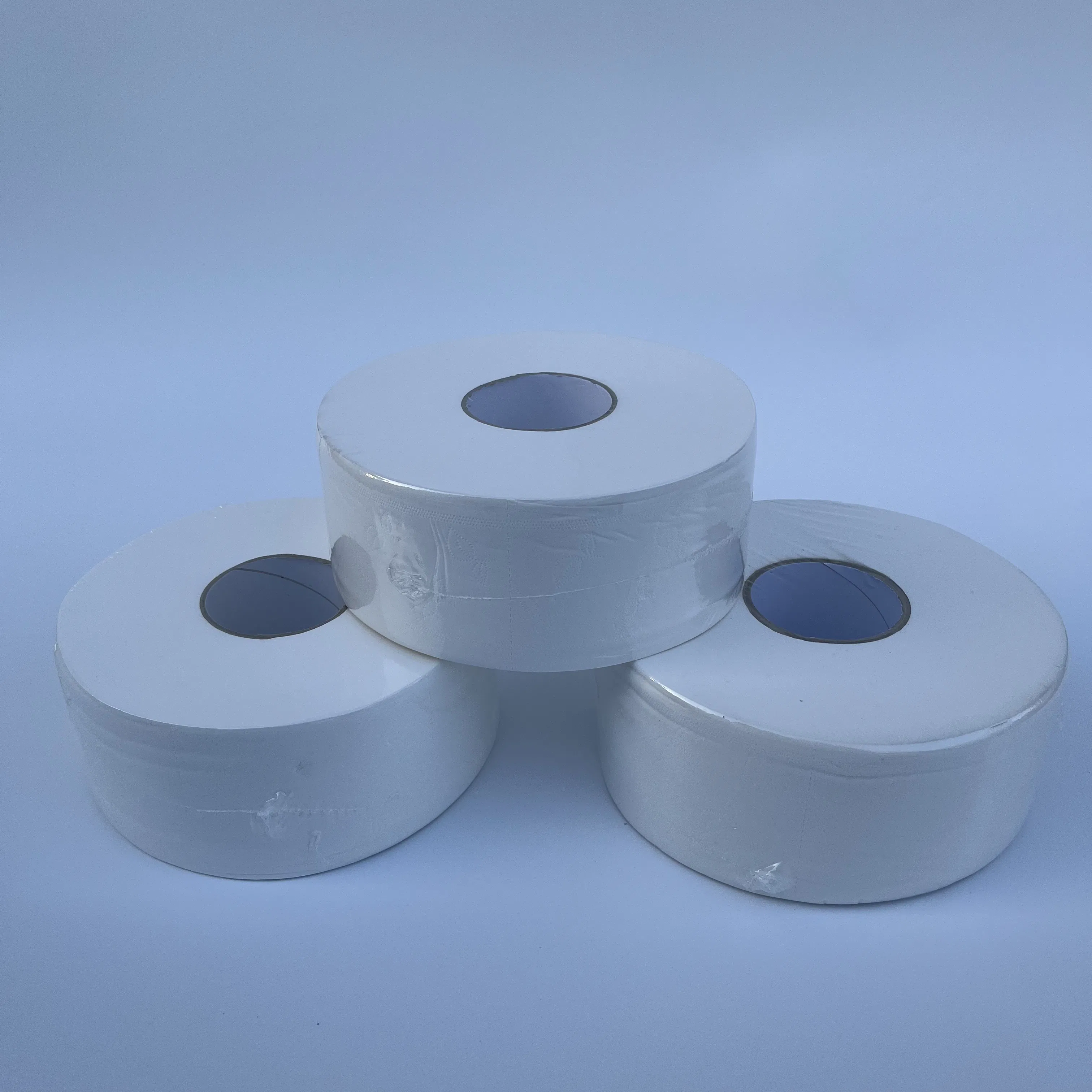 Custom Jumbo Rolls Tissue Paper 2-3ply Virgin Wood Pulp Toilet Tissue Paper Wholesale Bathroom Tissue