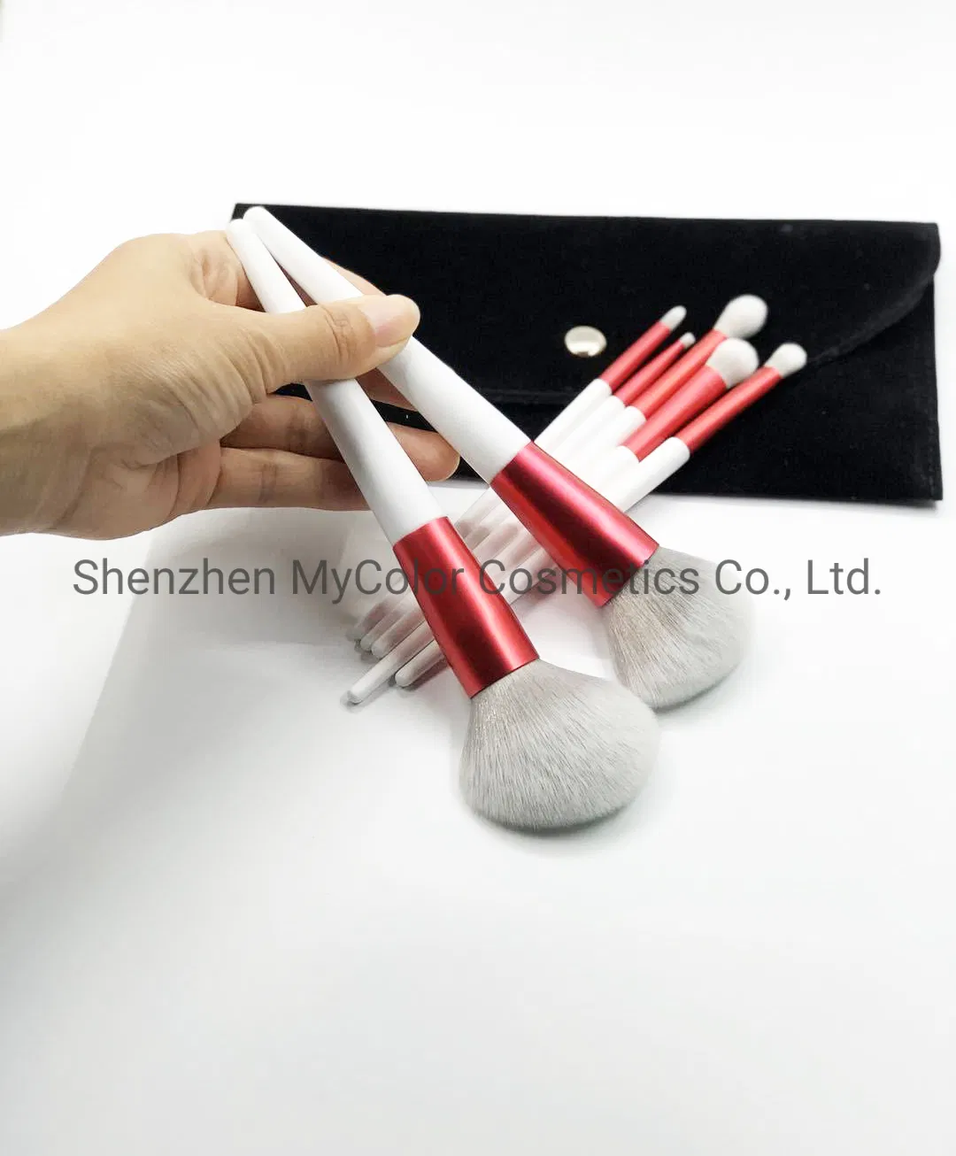 Vegan Synthetic Makeup Brushes 7PCS Loose Powder Eye Shadow Cosmetics Brush Set