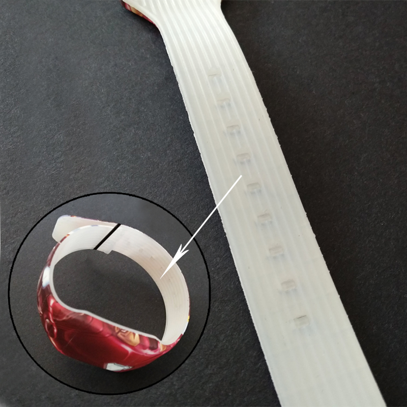 Colorful Printed Silicone Wristband Replacement Strap for Suunto Core Smart Watch