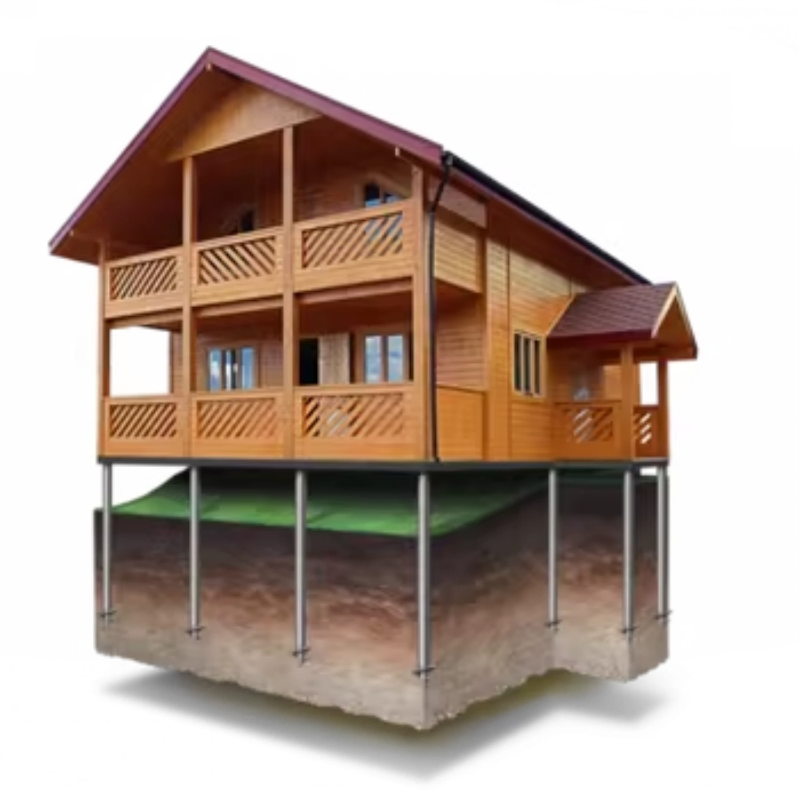 Винтовые сваи для фундамента