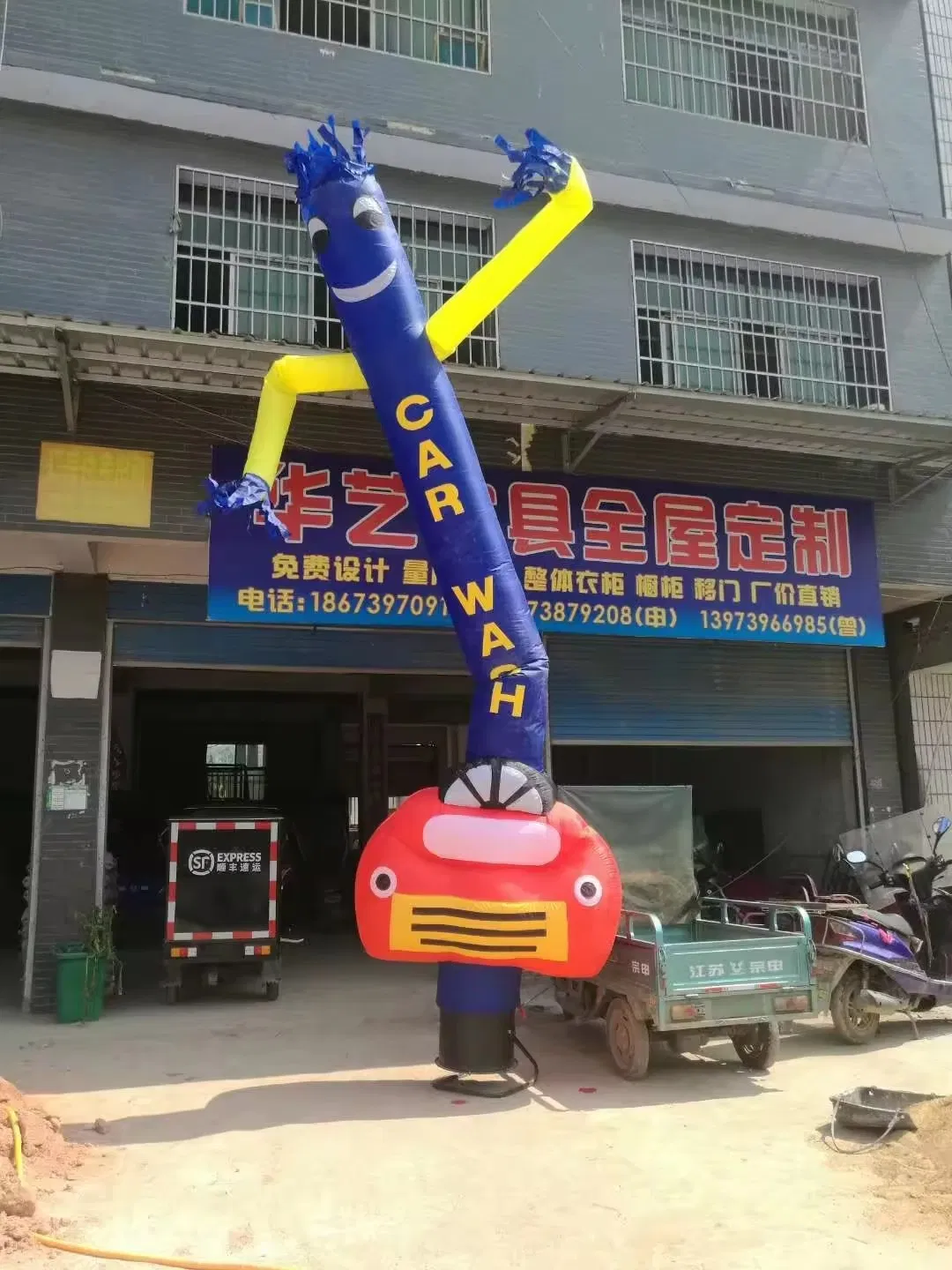 Boyi Hot Selling Outdoor Waving Sky Dancer Inflatables with Blower for Advertising