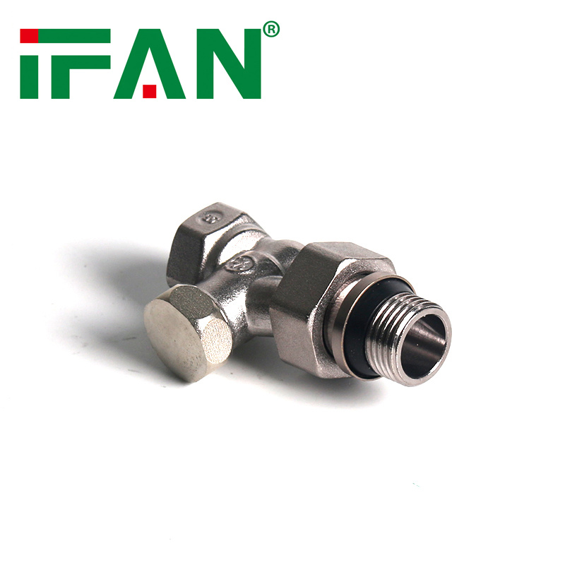 Ifan Wholesale Brass Plated Automatic Thermostatic Radiator Valve for Home