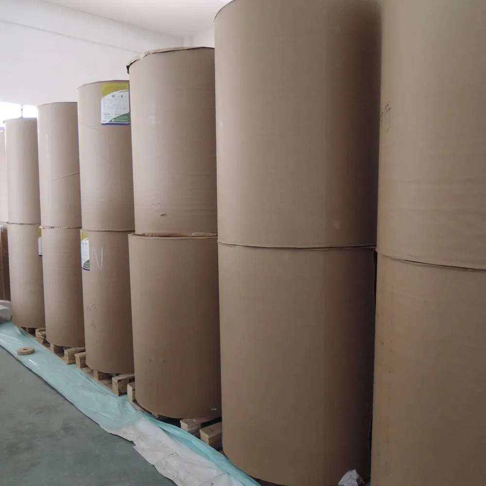 Adhesive Thermal Paper Art Paper PP Pet Film Materials Jumbo Roll Label