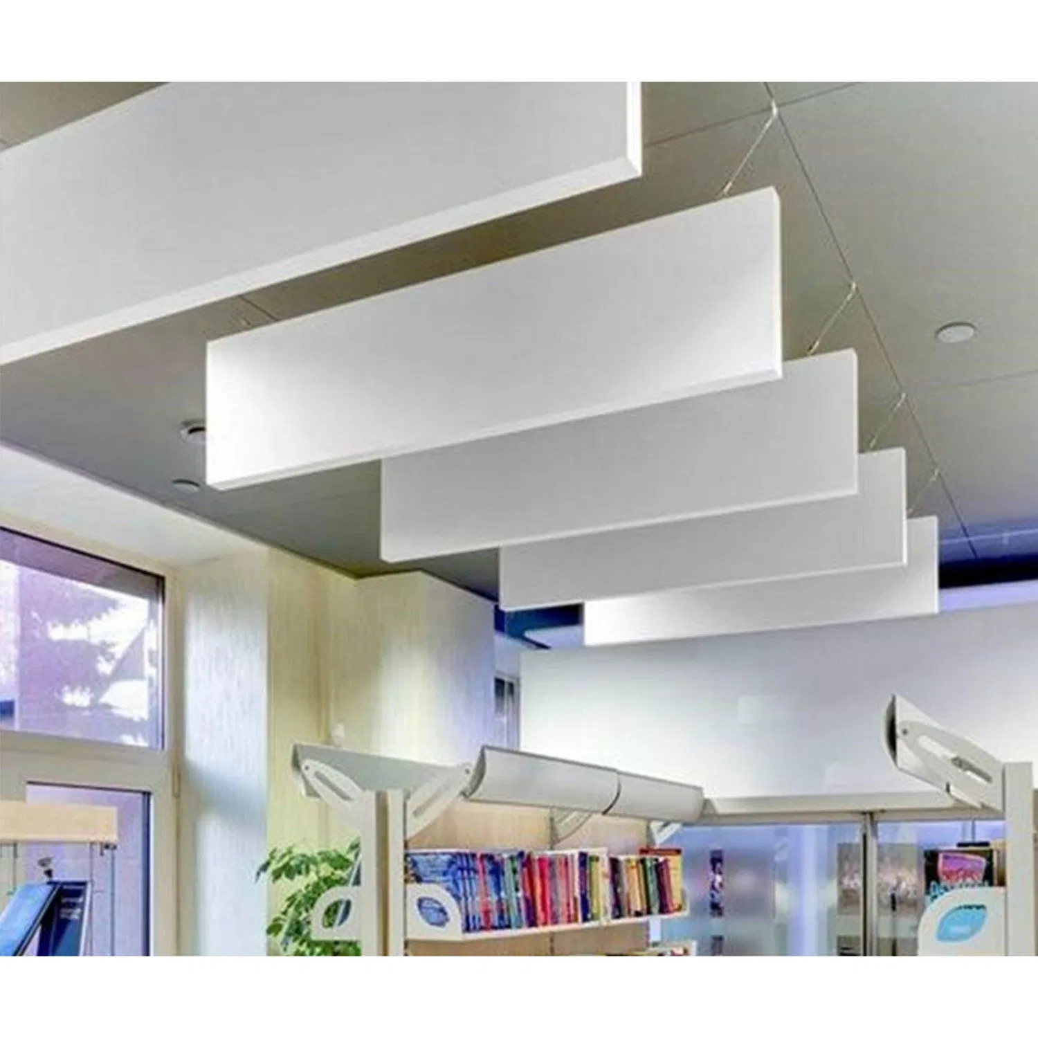 Hanging Suspension Ceiling Panel Pet Soundproof Office Ceiling Sound Absorbing Tiles Acoustic Ceiling Panels