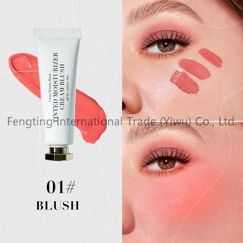 Light Sheer Liquid Blush Excellent Color Payoff Creamy Matte Hydrating Non-Greasy Face Cream Contouring Highlighting Herbal Blush