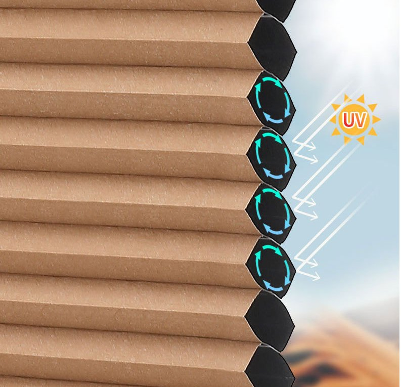 Home Decor Customized Honeycomb Window Blinds Fabric Pleated Blinds Fabric Blackout Cellular Shades Cutains Shades & Shutters