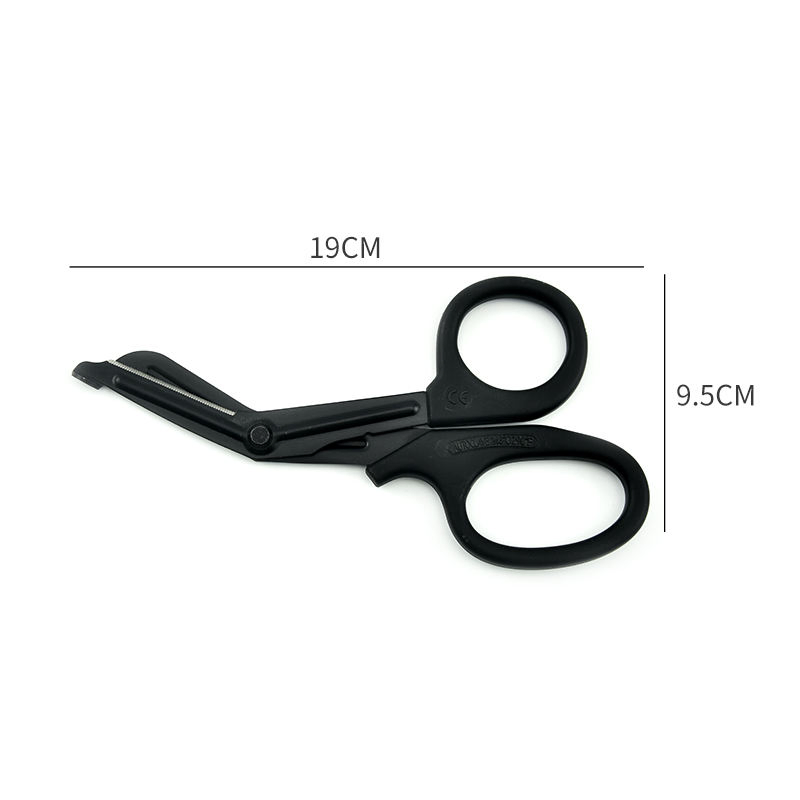 High Quality Outdoor Camping Rescue Tools Emergency Response Shears Stainless Steel Trauma Shears Bandage Scissor