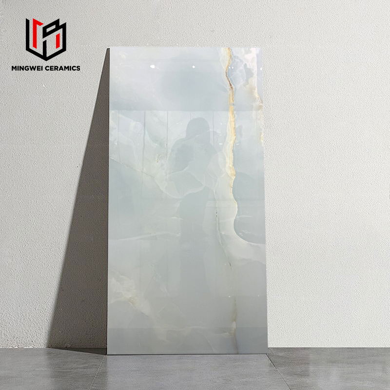 60 * 120cm Gold Sand Silver Film and Television Wall Ceramic