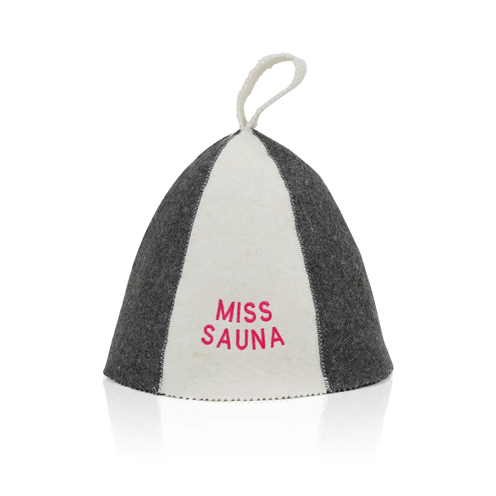 Sauna Hat, , Wool Felt Sauna Hat, Russian Banya Felt Bath Cap, Unisex Bathroom Sauna Accessories for Men Women