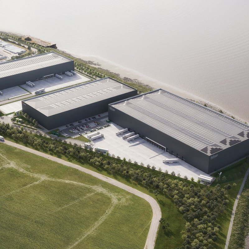 Painted Steel Structure Warehouse / Free Design Steel Structure Warehouse