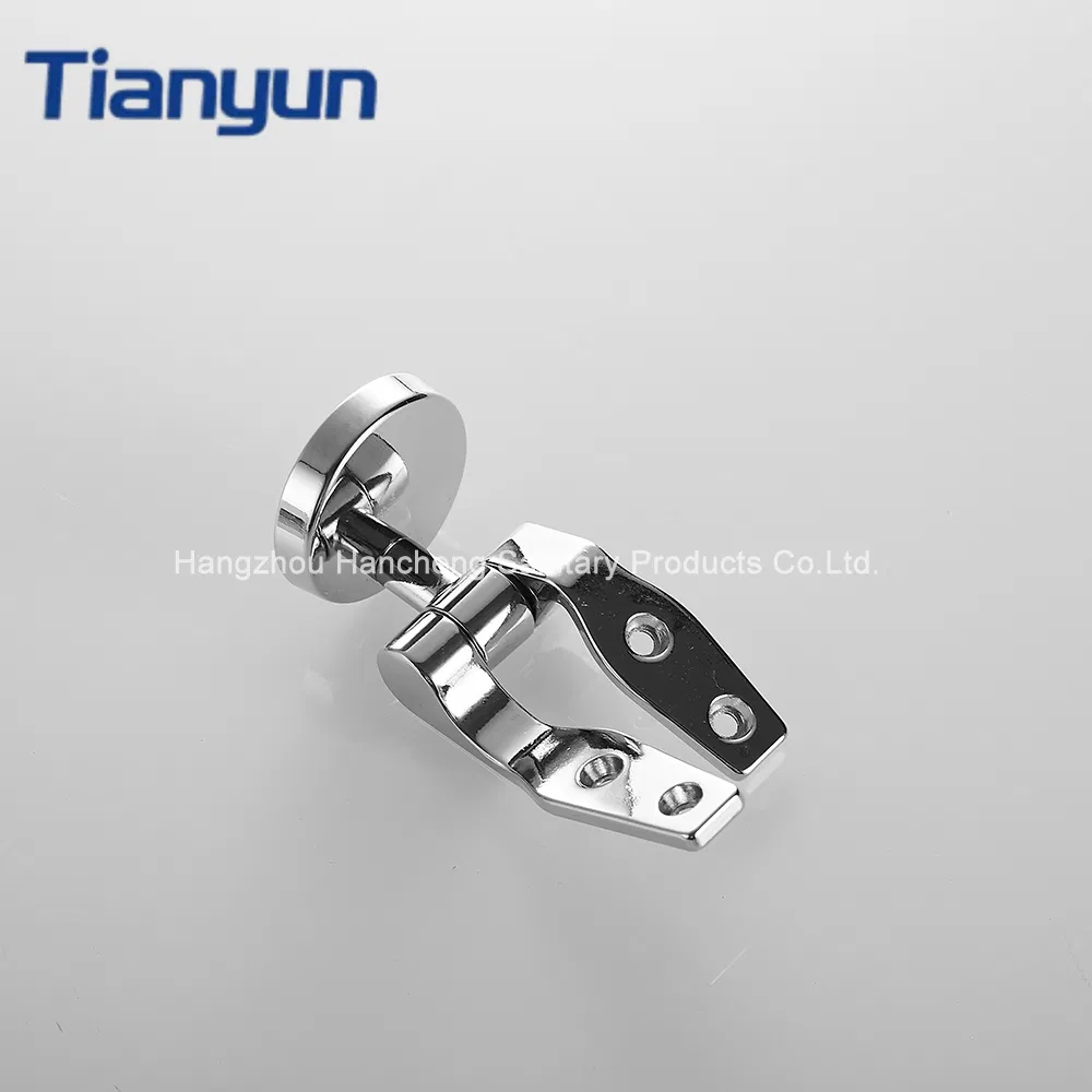 New Universal Adjustable Replacement Chrome Toilet Seat Hinge with Fittings