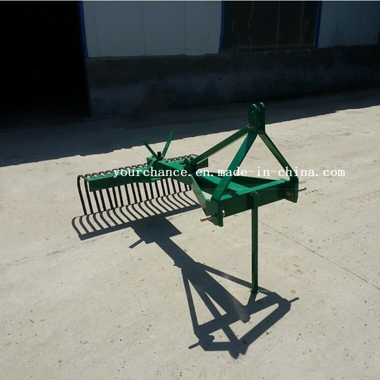 Africa Hot Sale Tractor Rear 3 Point Hitched 1.2-2.1m Width Stick Rake Land Rake Ground Rake
