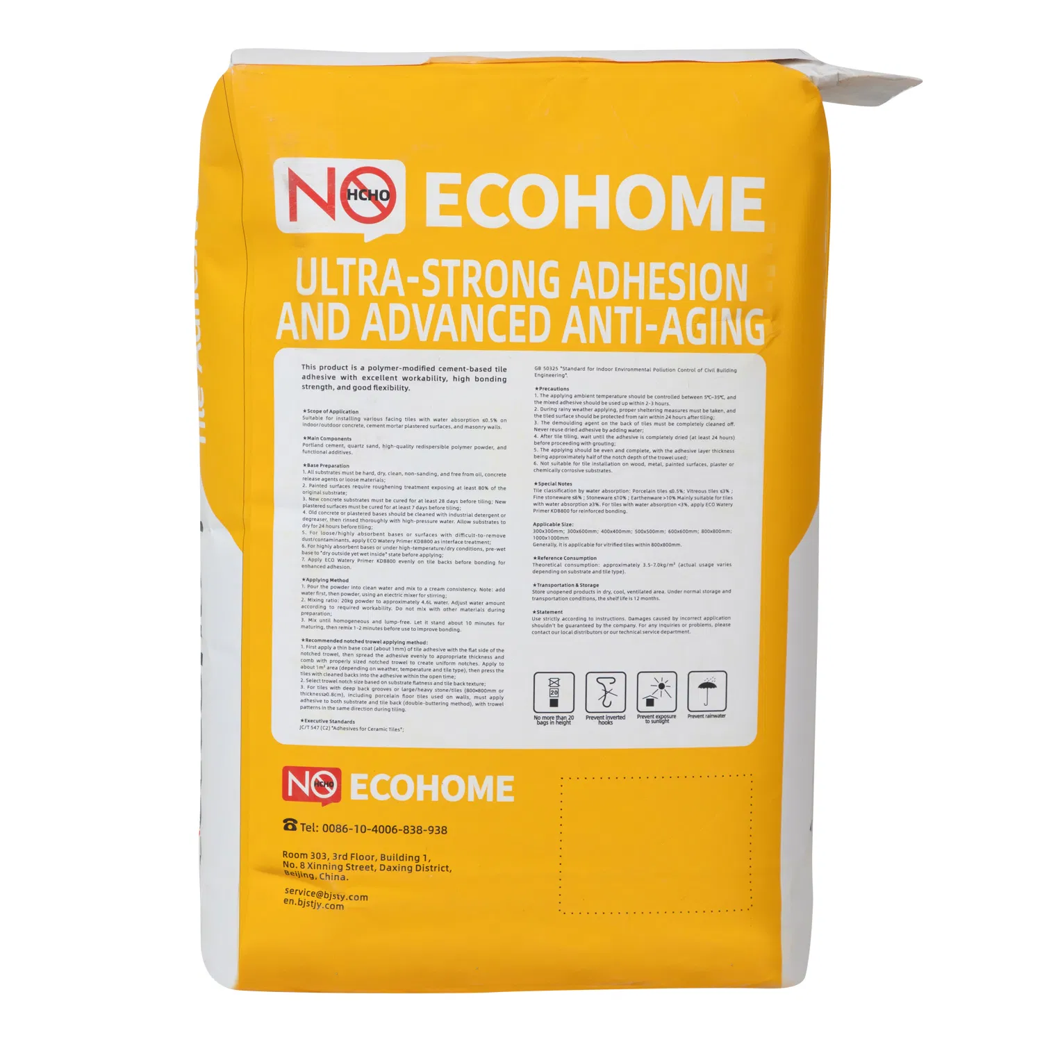 High-Performance Zcs950 Tile-Set Adhesive C2 for Durable Bonding