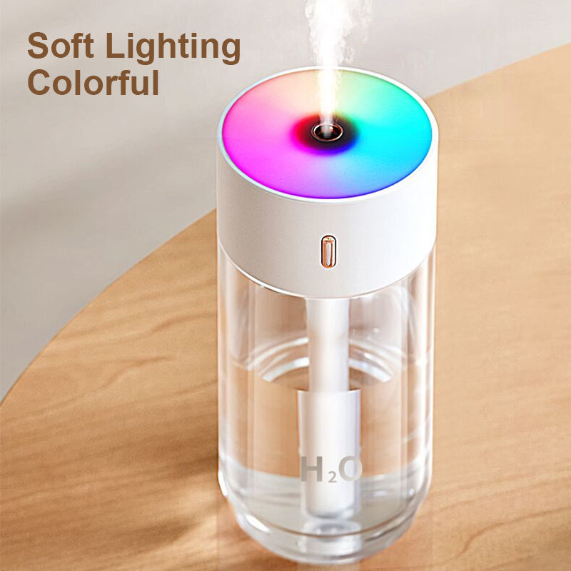 Top Seller Mini Colorful LED Light USB Mist Diffuser Portable Air Humidifier