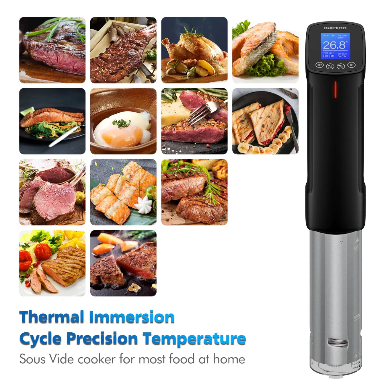 Inkbird Isv-100W APP Control Easy to Use Sous Vide Cooker