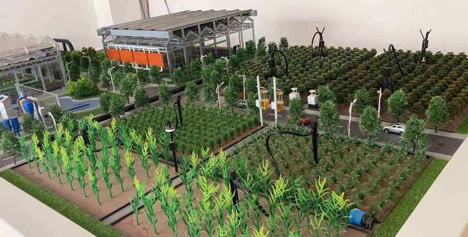 Micro Agricultural Sand Table Model Making Suitable for Global Enterprise Model Customization