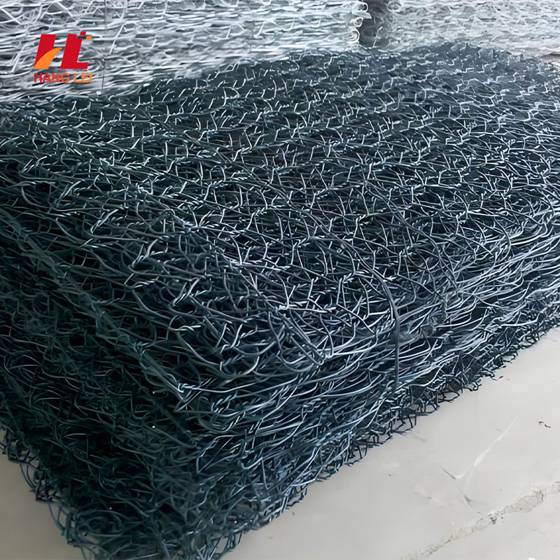 Габионная корзина из прочной каменной сетки для защиты русла рек