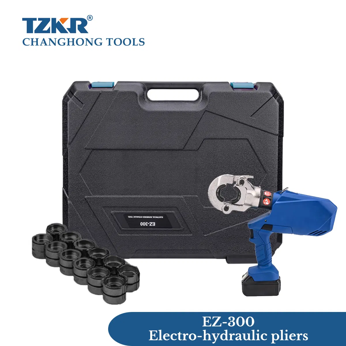 Ez-300 Rechargeable Press Tool Hydraulic Battery Electric Cable Crimping Pliers