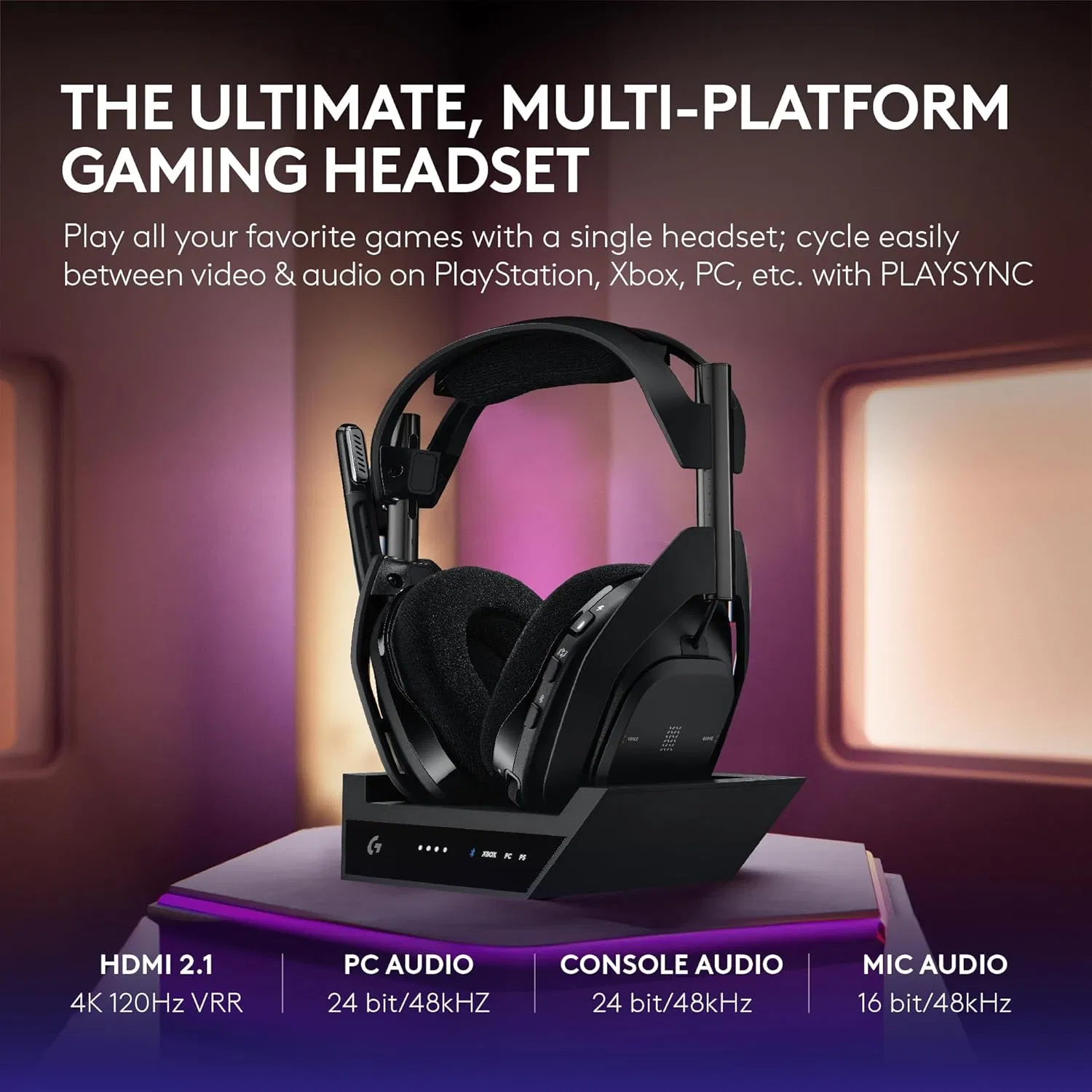 Original Headphone G Astro A50 X Multi-Platform Wireless Gaming Headset