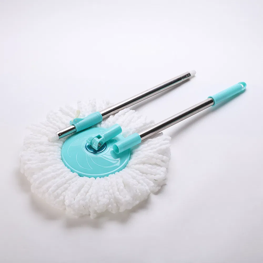 Hand Press 360 Rotating Microfiber Spin Mop Bucket System Detachable Spinning Basket Easy Wring Magic Mop Swivel Wet and Dry Mop