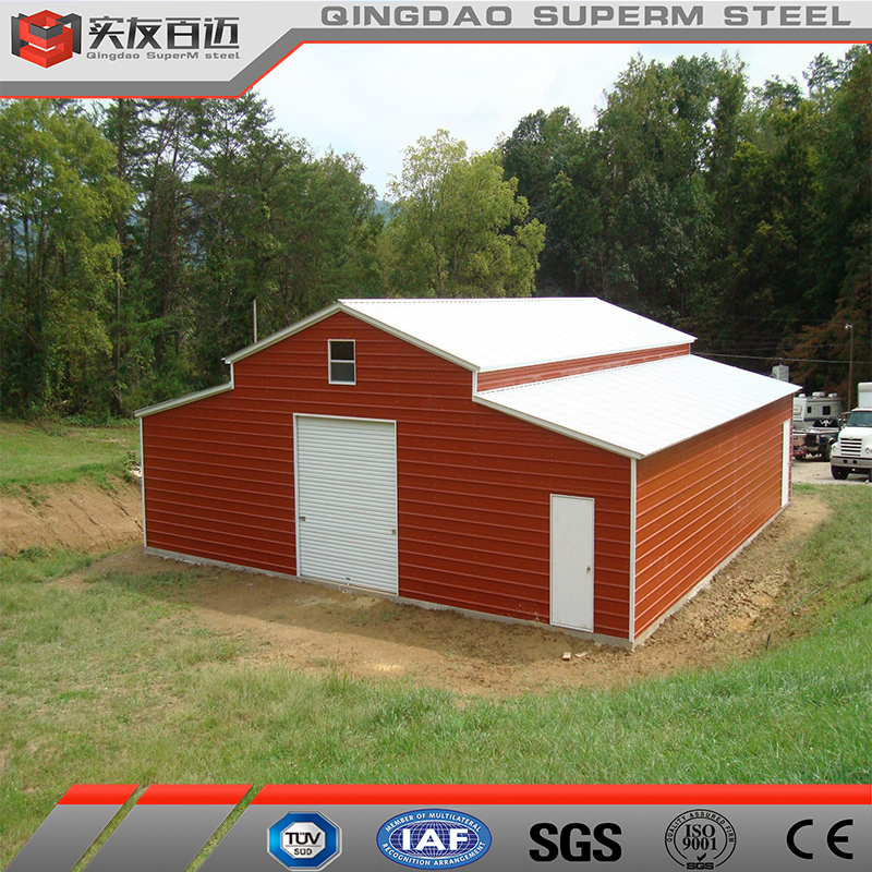Prefabricated Building Steel Structure Barndominium Barn