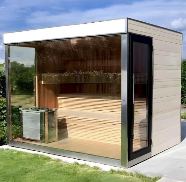 High Quality Wooden Wet Steam Sauna Room