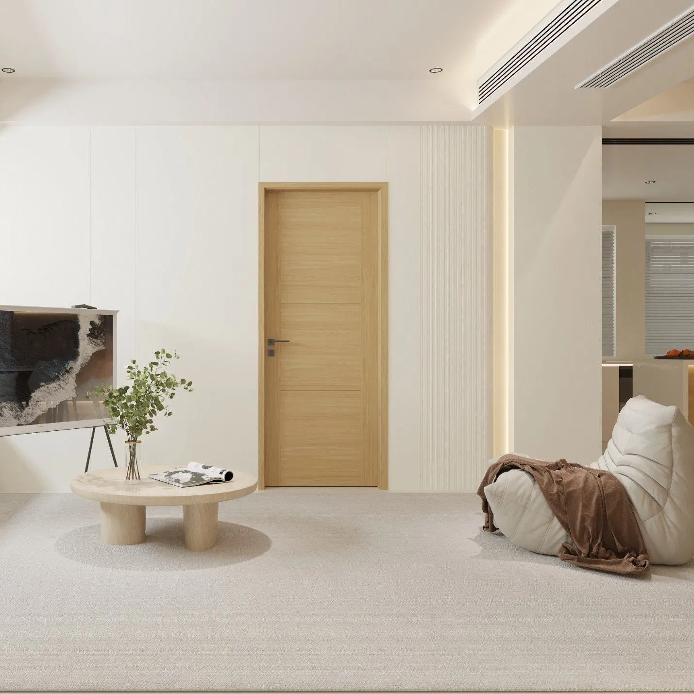 Versatile WPC Frame Door - Regular Height 2030mm, Widths 600mm to 910mm