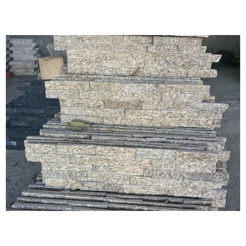 Premium Natural Slate Z-Shaped Stacked Stone Veneer for Outdoor Walls
