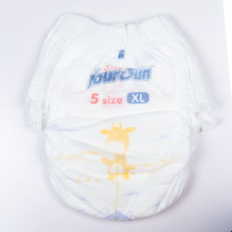 Highly Breathable and Hypoallergenic Organic Baby Natural Disposable Diapers for Baby