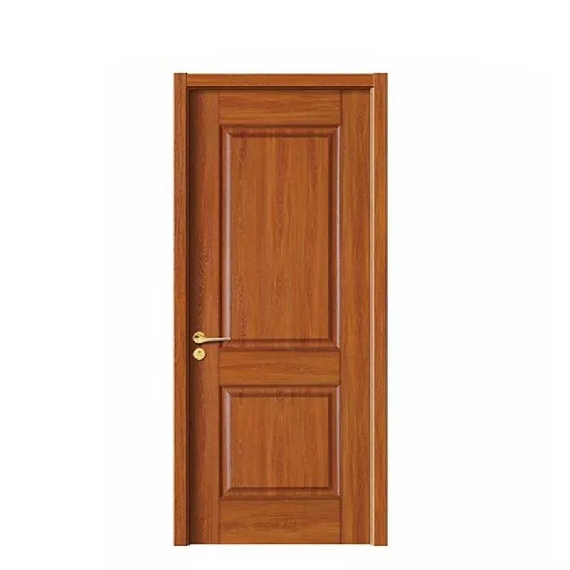 Residential Apartment Wooden Door Noiseproof Hotel Timber Door with Painting Veneer Surface