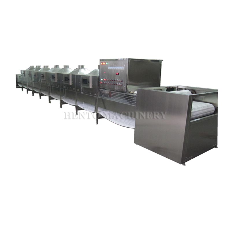 Industrial Conveyor Belt Type Microwave Tunnel Drying And Sterilizing Machine