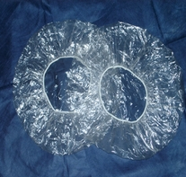 Disposable Plastic PE Shower Cap (YB01-8)