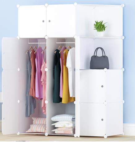 Hot-Selling Bedroom Large Capacity Multifunctional Wardrobe with Pattern