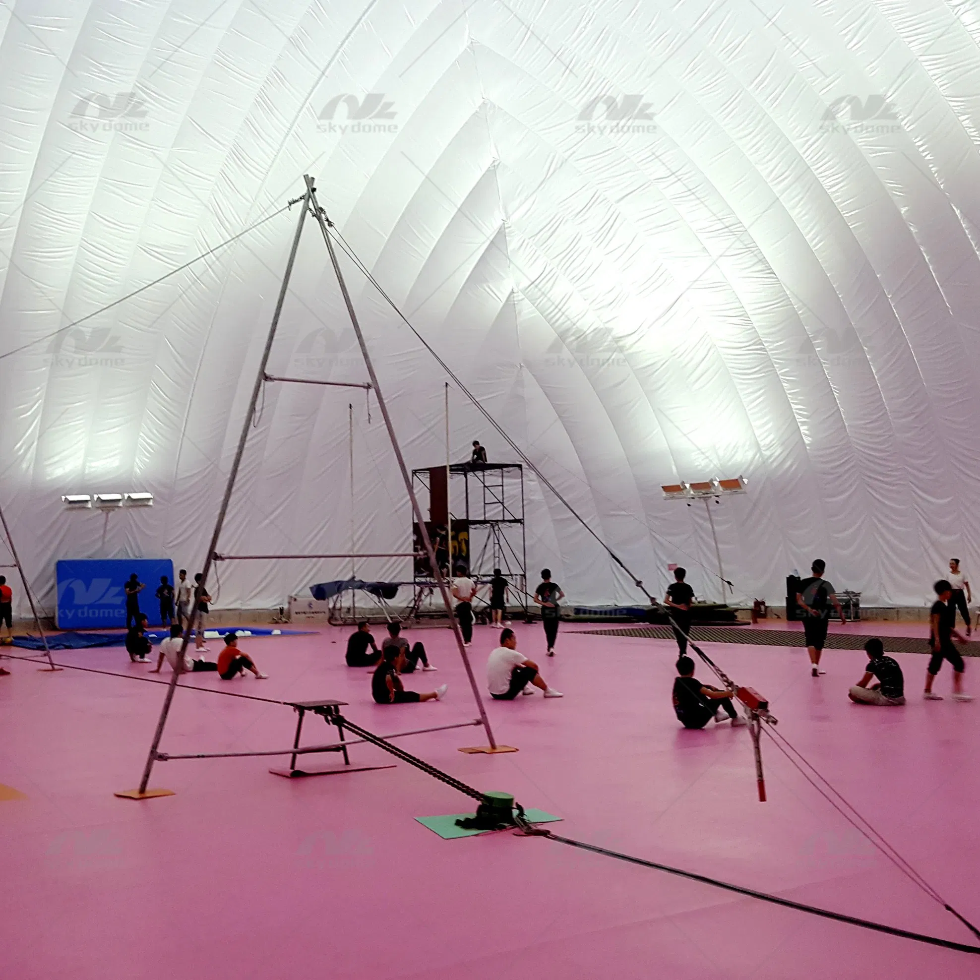 Air Dome for Acrobatic Training