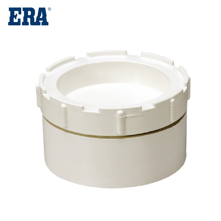 Era China Factory Good Quality PVC Drainage Water Pipe Fittings Clean out