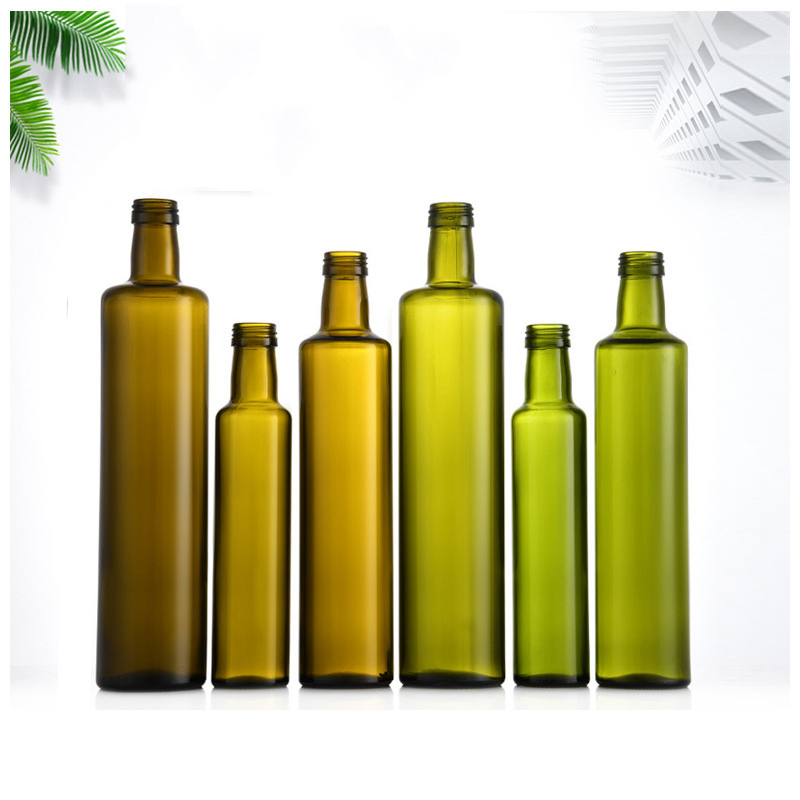 125ml 250ml 500ml Round Glass Olive Oil Bottle Olive Oil Bottle Wholesale