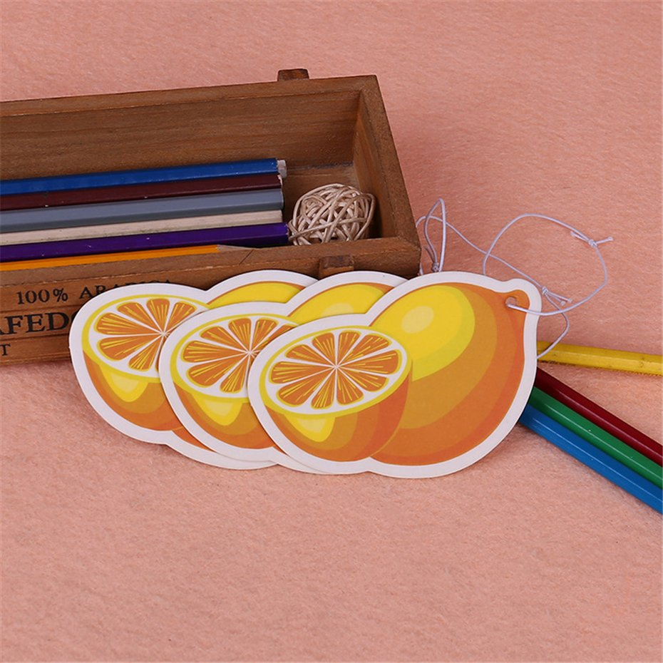 Personal Custom Hanging Car Paper Absorbent Printing Air Freshener