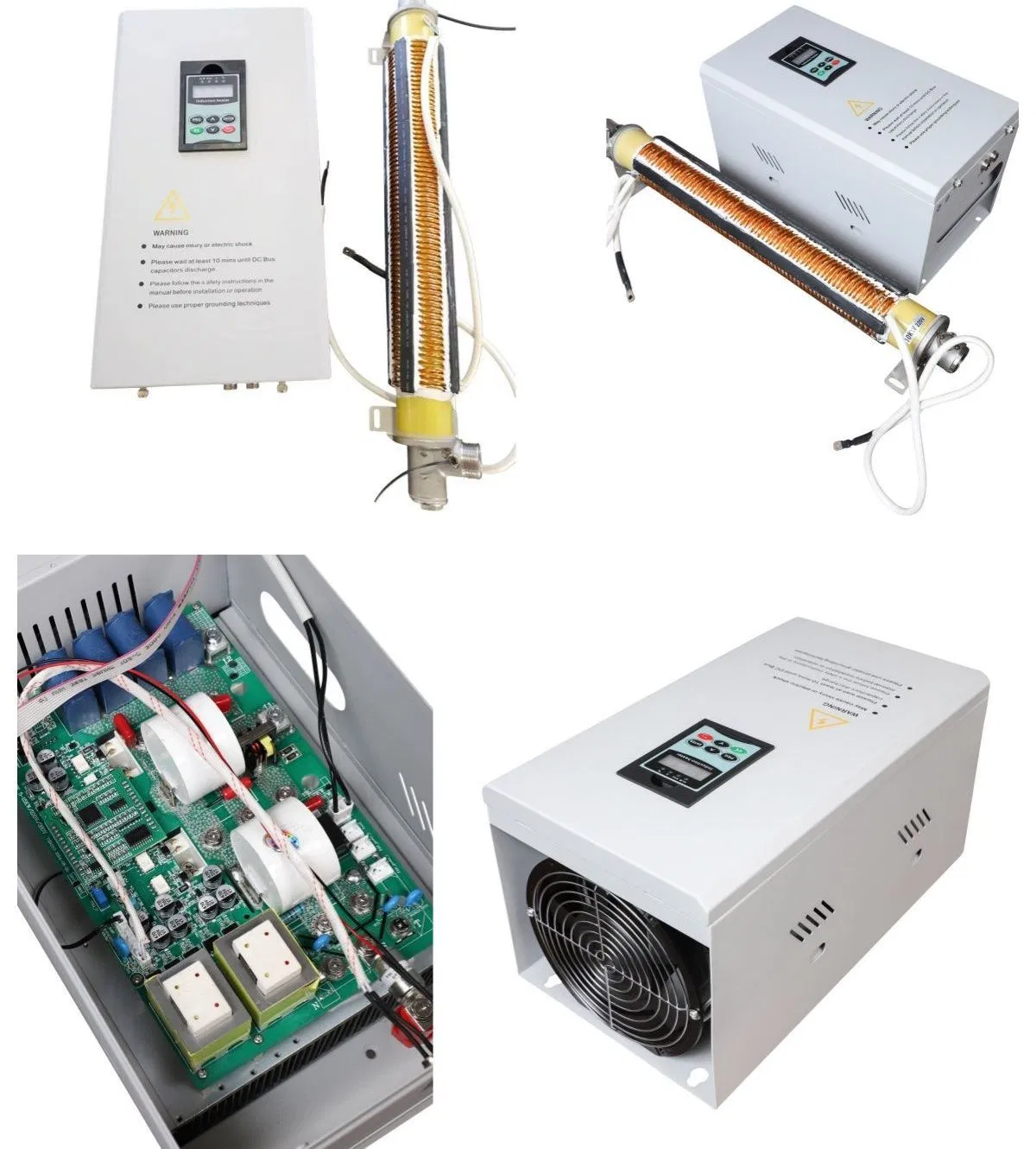 High Quality 220V&380V Wall Mounted Marble Heater Electric Fireplace Induction Heating Machine