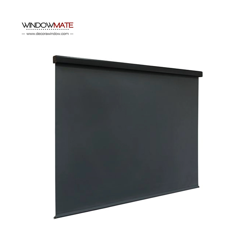 Motorized Zipscreen Roller Blind Factory Price Windproof for Patio Sun Shade