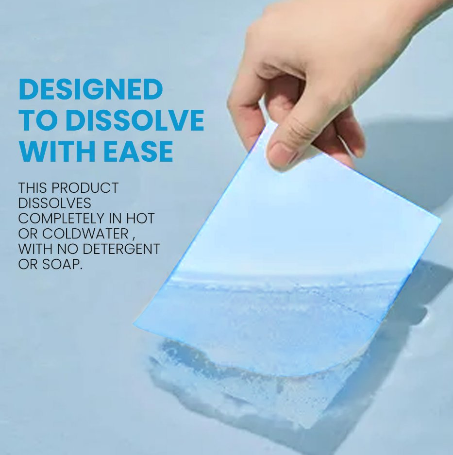 30 Sheet Pack Laundry Sheet Enzyme Gentle Cleaner Sheet Laundry Sheets Detergent Stain Remover Ultra-Thin Sheets Laundry Portable Eco Laundry Sheets