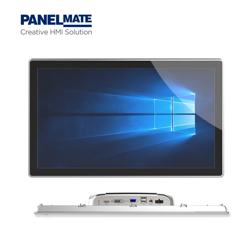 21.5 Inch IP65 Industrial Panel Display with Resistive Touch Screen with RJ45 (IDD-LINK4 port) Control Panel